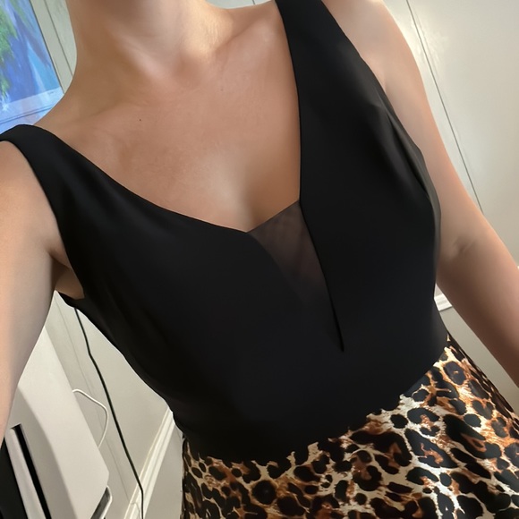 Cheetah Print Dress - Picture 3 of 5